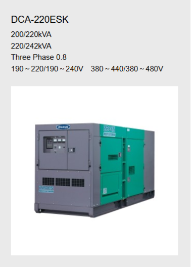 DCA-220ESK